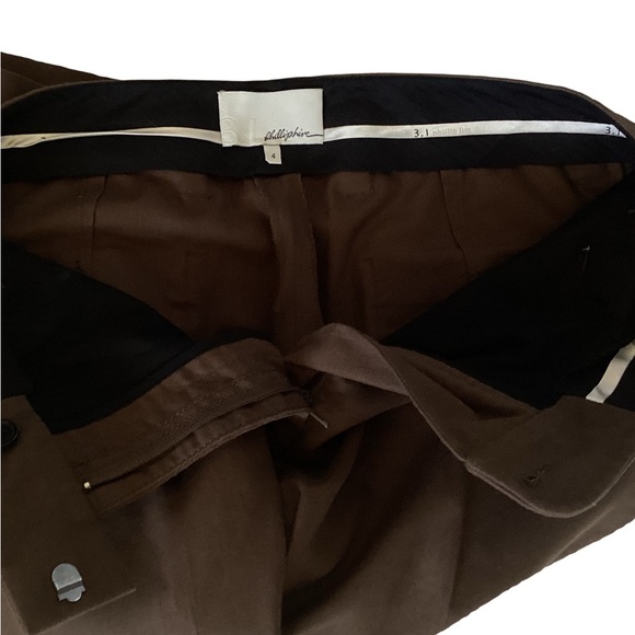 3.1 Phillip Lim Wide Leg Flat Front High Rise Cuffed Dress Pants.Size 4 - Picture 7 of 11